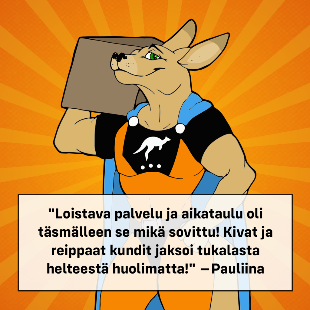 Pauliina oli tyytyväinen palveluumme Vantaalla.