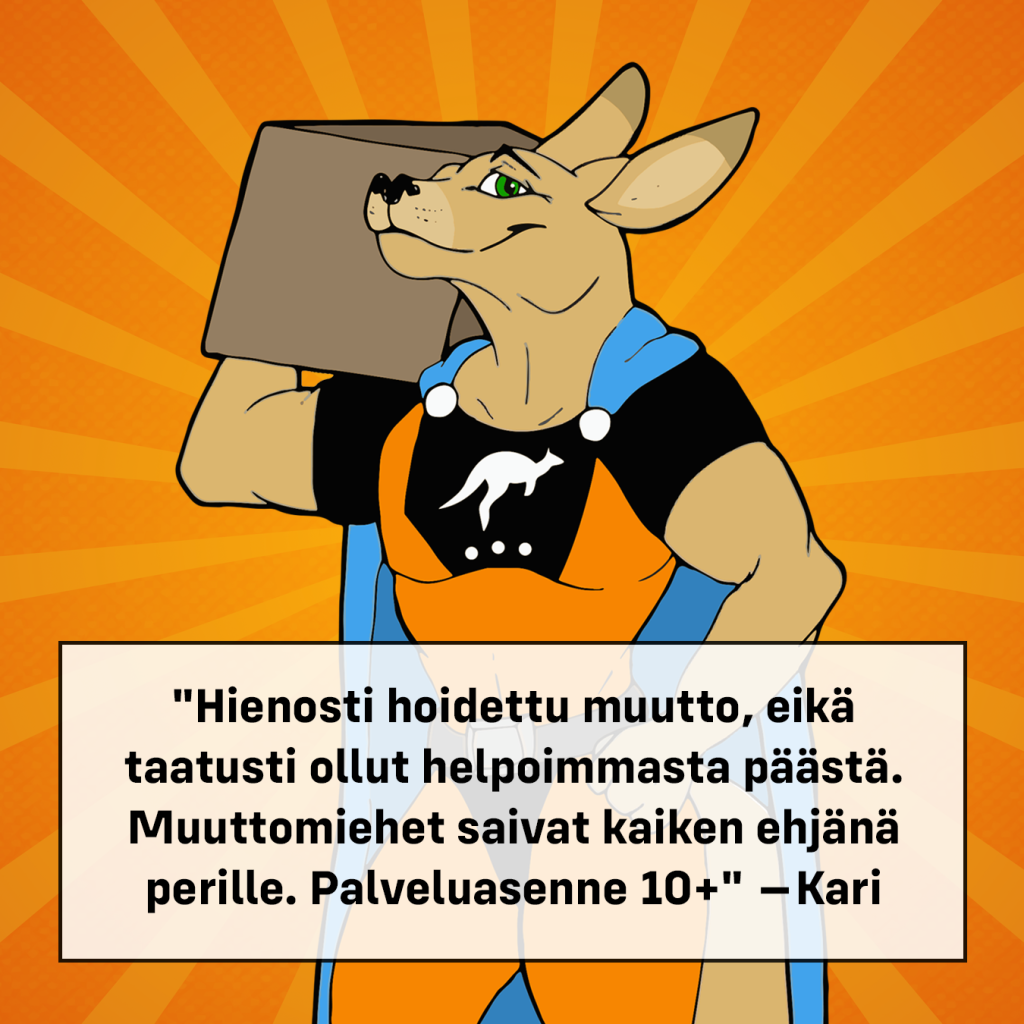 Muuttopalvelu Sipoo. Asiakkaiden kommentteja. Kari keroo kuinka muutto sujui.